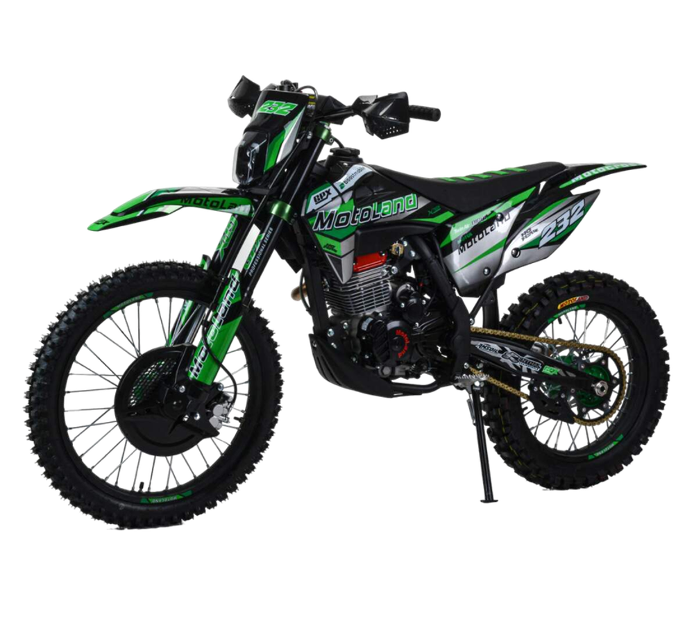 Мотоцикл MotoLand 300 XT300 HS зеленый