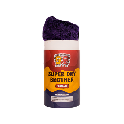 BUFF BROTHERS Микрофибра для сушки SUPER DRY BROTHER DARK BLUE 90x60