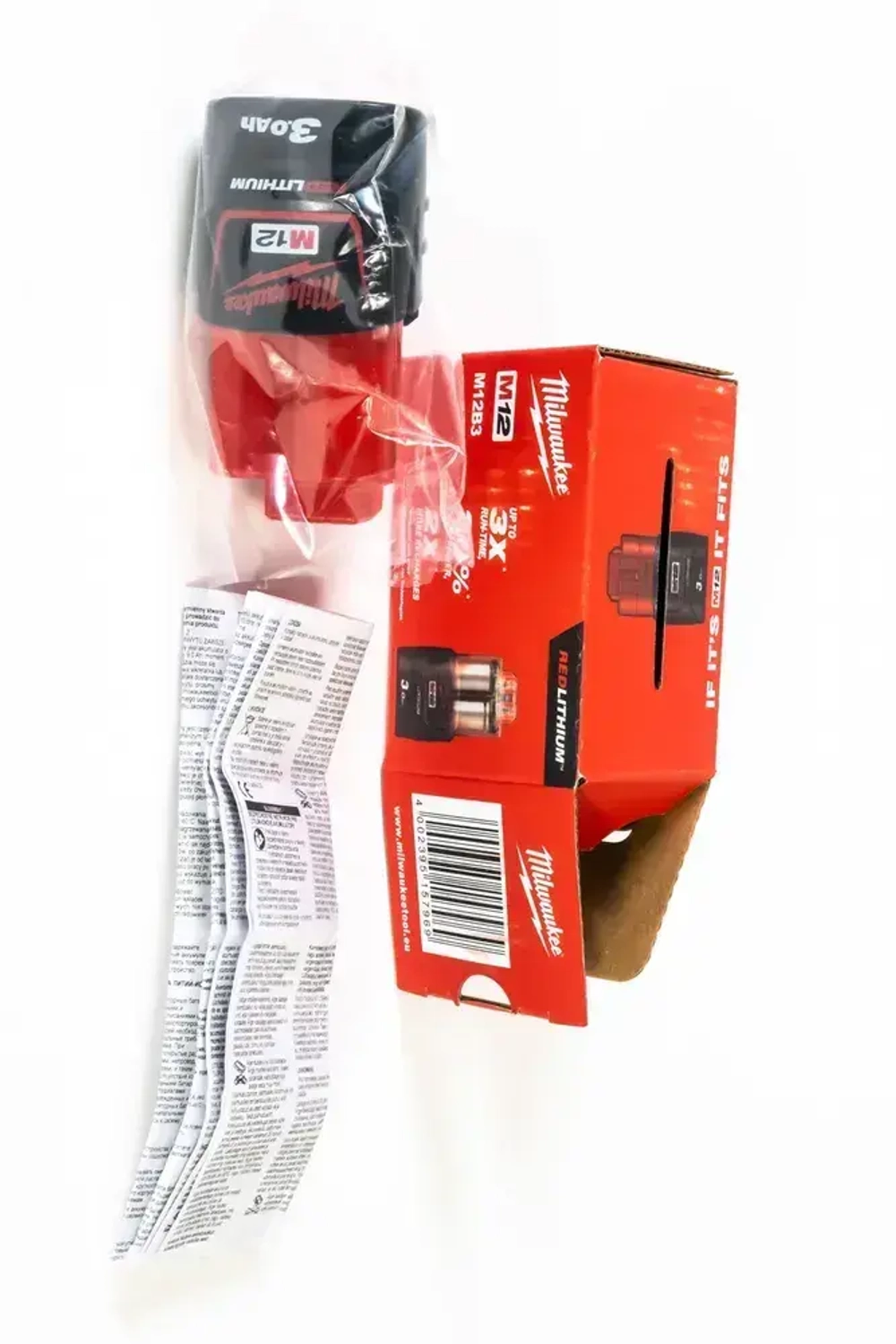 Аккумулятор Milwaukee M12 12V 3.0А.ч M12B3