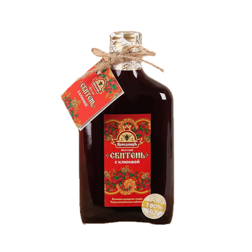 СБИТЕНЬ с клюквой, 250 мл.