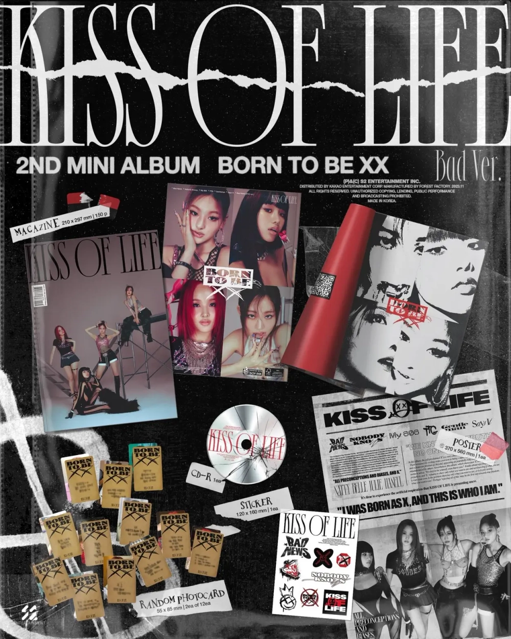 Альбом KISS OF LIFE - Born to be XX