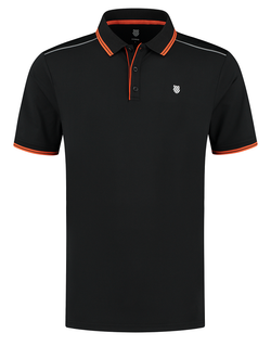 Мужское поло теннисное K-Swiss Tac Hypercourt Polo 4 - jet black