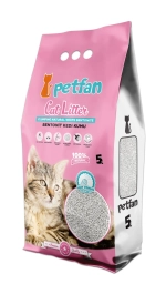Бентонитовый наполнитель PetFan Natural с запахом детской присыпки