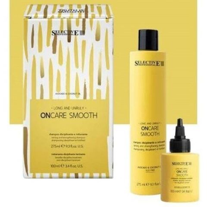 Набор "XMAS SMOOTH BOX": Шампунь "ONCARE SMOOTH", 275 мл. +  Супер-дисциплинирующий флюид, 100 мл.