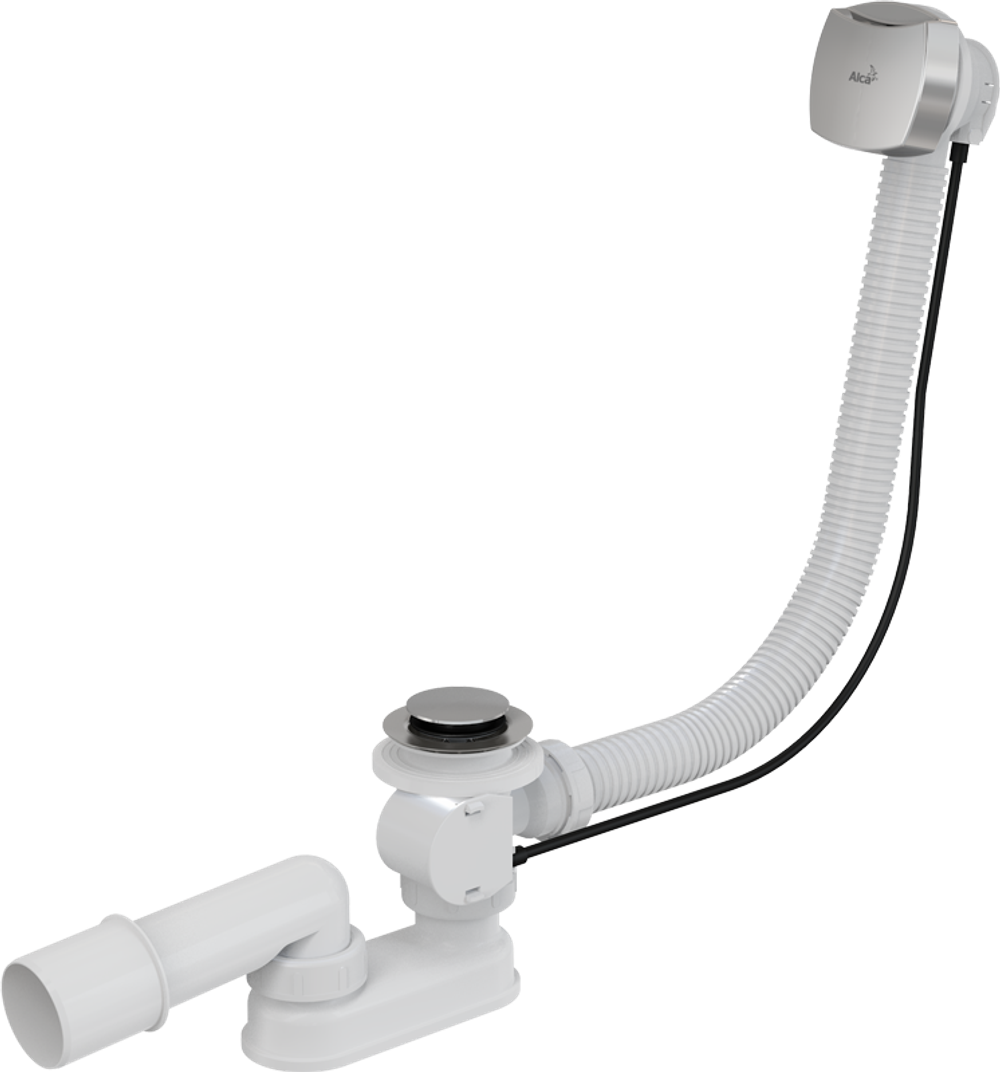 Сифон A51CR 100 для ванны автомат комплект хромированный