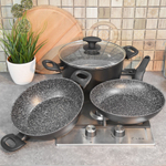 Набор кастрюль 4 предмета 24см с антипригарным порытием