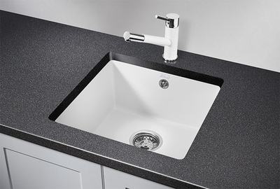 Granula 4451, АРКТИК (БЕЛЫЙ), кухонная мойка, кварц