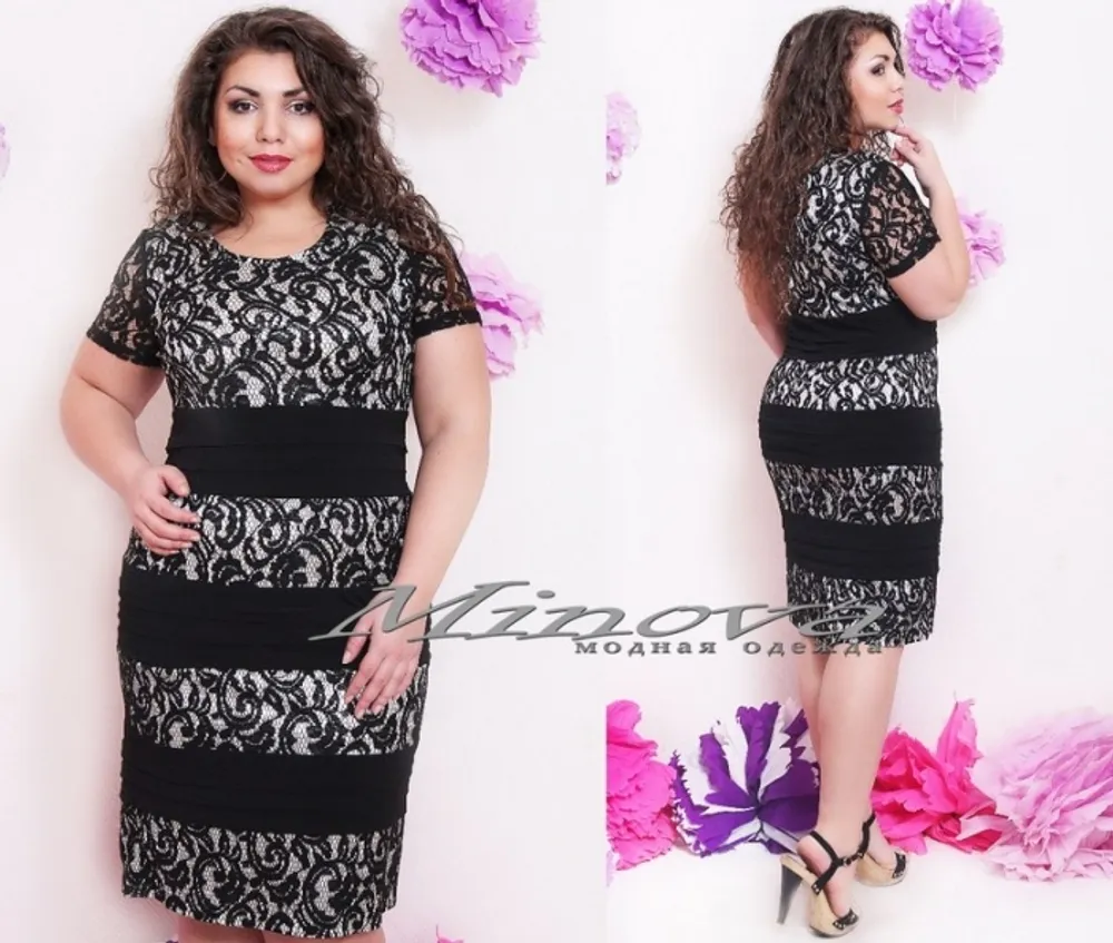 Платье 0055-белый Minova