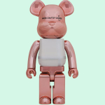 Дизайнерские игрушки BE@RBRICK MEDICOM TOY PLUS PINK GOLD CHROME Ver. 1000％, PINKGOLDCHROME