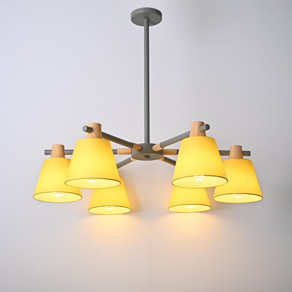 Люстра На Штанге Natura A Yellow 6 By Imperiumloft