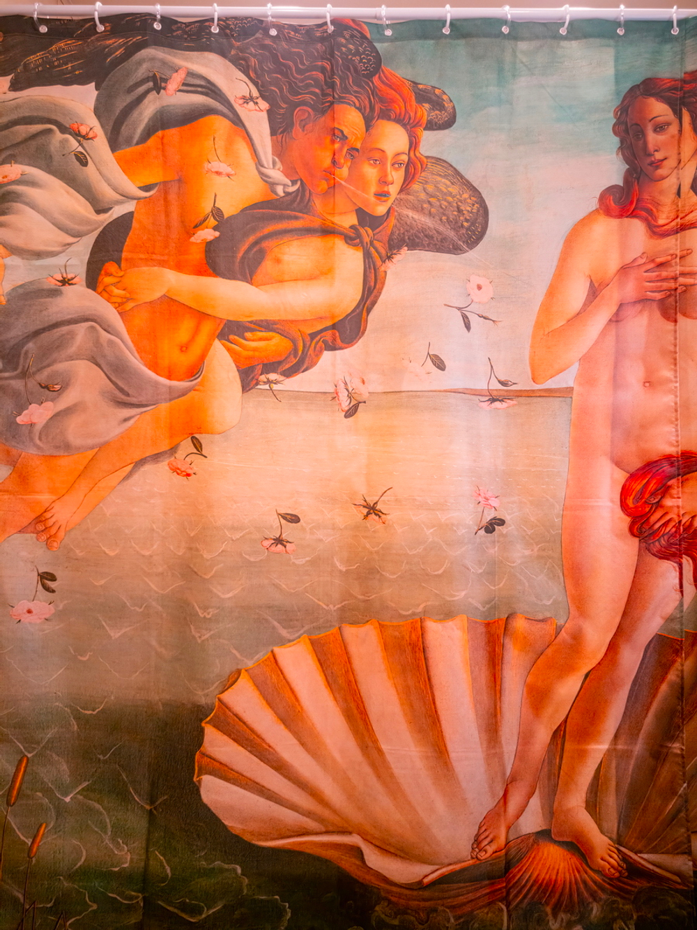 Комплект штор «Рождение Венеры», по мотивам картины Боттичелли