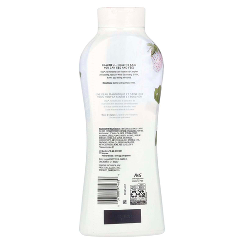 Olay, гель для душа, свежесть, белая клубника и мята, 650 мл (22 жидк. унции)