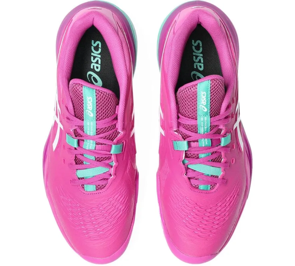 Мужские кроссовки теннисные Asics Gel-Resolution X - digital sakura/white