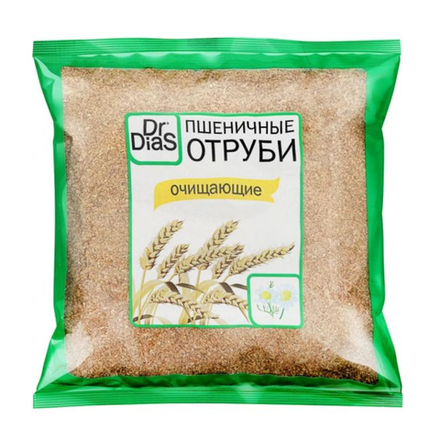 Отруби пшеничные Dr Dias натуральные 200 гр