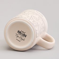 КРУЖКА LEFARD 400МЛ С БАМБУКОВОЙ КРЫШКОЙ "SWEET HOME" 8*10.9CM