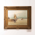 Картина «Bateaux Dans Le Port De Rouen / Лодки в порту Руана»