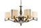 Люстра NEWPORT 31305+1/C black brass