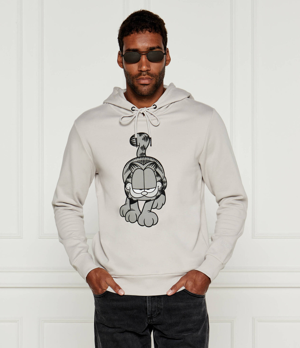 Худи Iceberg x Garfield Iceberg - серый(245 I1P E022 6300)