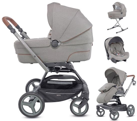 Коляска 4 в 1 Inglesina Quad System Derby Grey