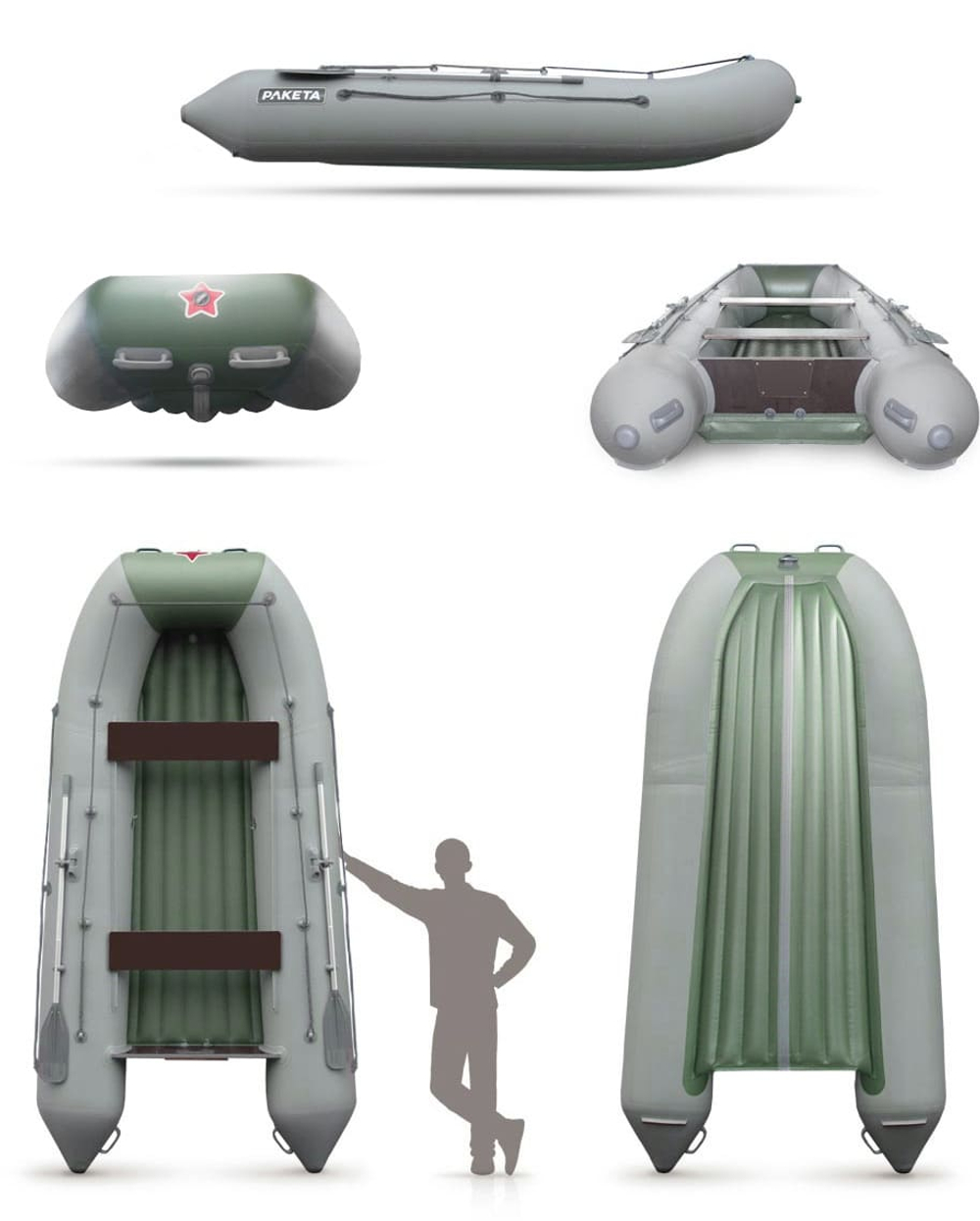 Лодка ПВХ РАКЕТА РМ-330 Mehler