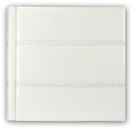 ZEP SKY66 30x30/80 бел.стр. MATRIMONIO BIANCO кожа Италия (белый) ф/альбом