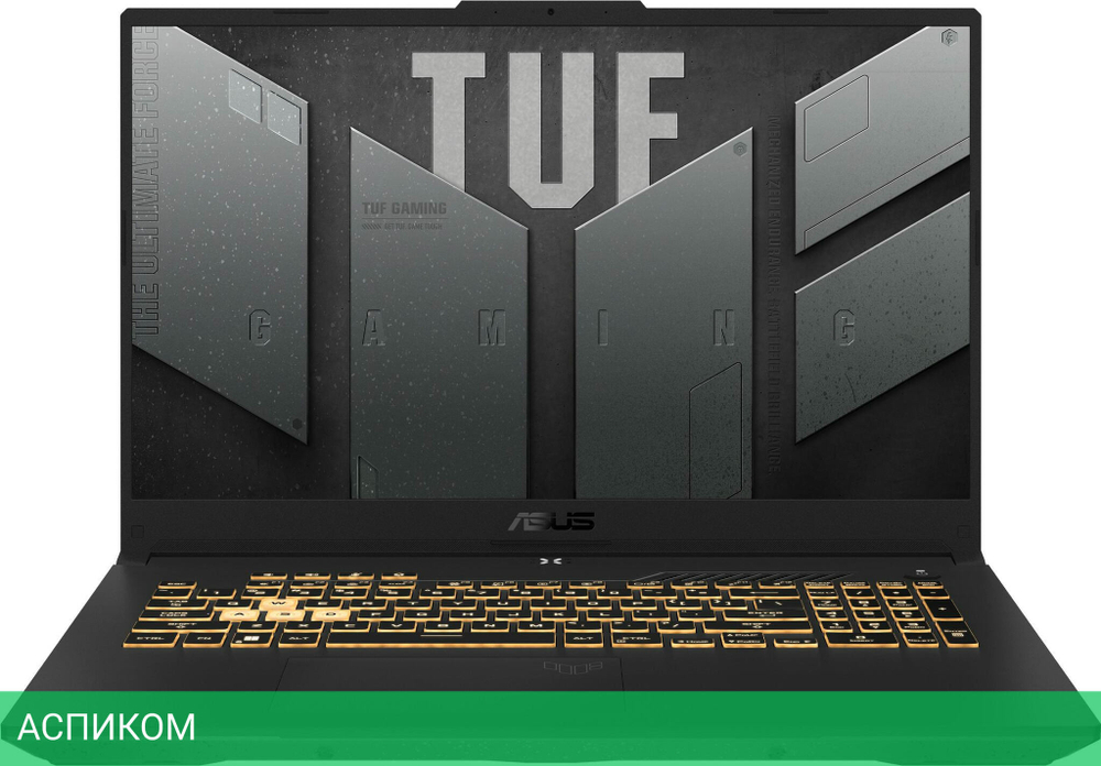 Ноутбук ASUS TUF Gaming FX707Z FX707ZC4-HX014 Mecha Gray (90NR0GX1-M000K0)