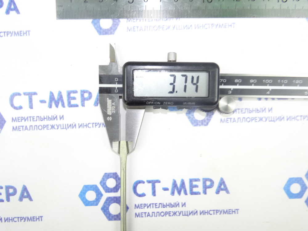 Заготовка шлицевая плоская (минусовая) 120х3.7х0.6мм (Без ручки) СССР