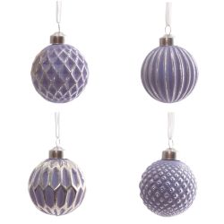 GAEM Украшение новогоднее "Шар", L6 W6 H8 см, 4в.