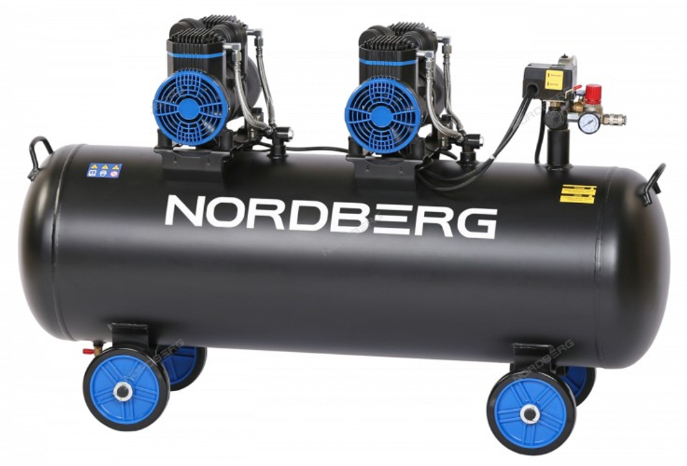 Компрессор поршневой безмасляный NORDBERG NCEO135/500
