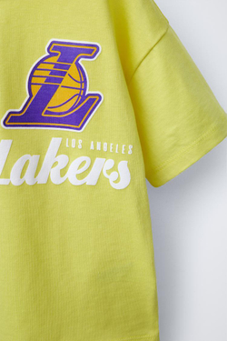 ZARA ФУТБОЛКА LOS ANGELES LAKERS NBA ©, ЖЕЛТЫЙ