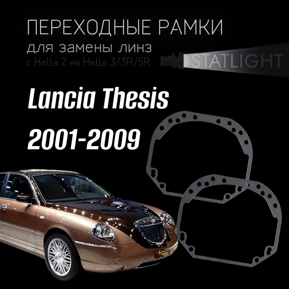 Переходные рамки для замены линз на Lancia Thesis 2001-2009