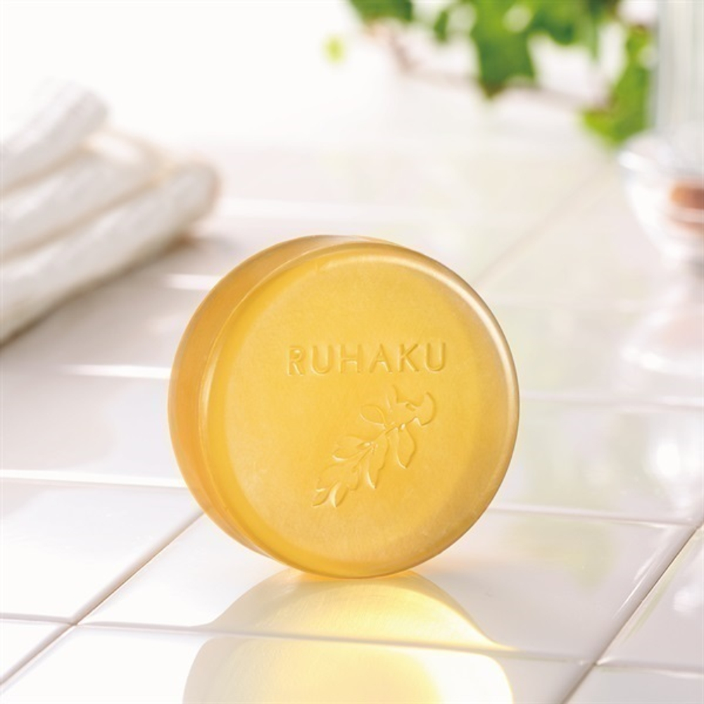 Мыло для умывания с окинавской морской глиной RUHAKU Gettou Clear Soap