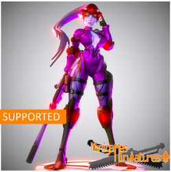 Фигурка-миниатюра Роковая вдова Overwatch ✿◡‿◡)