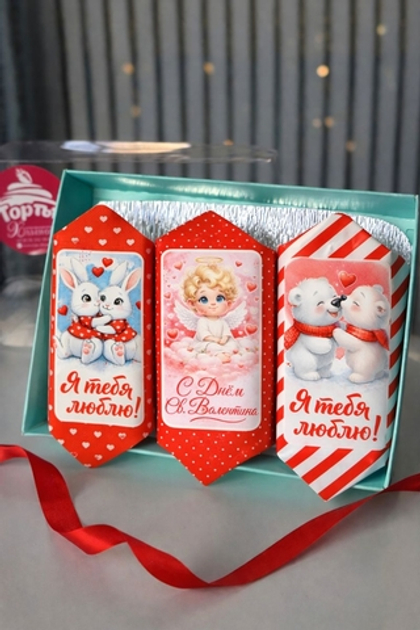 Подарочный набор пир. картошка "К празднику" 14 февраля 180 грамм