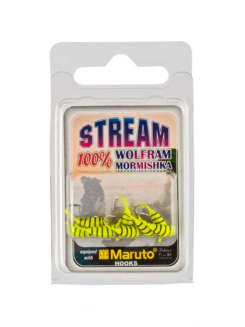 Мормышка Helios вольфрамовая банан спорт с ушком крашеная 3мм 0,60гр 521 (MW-6630-521)