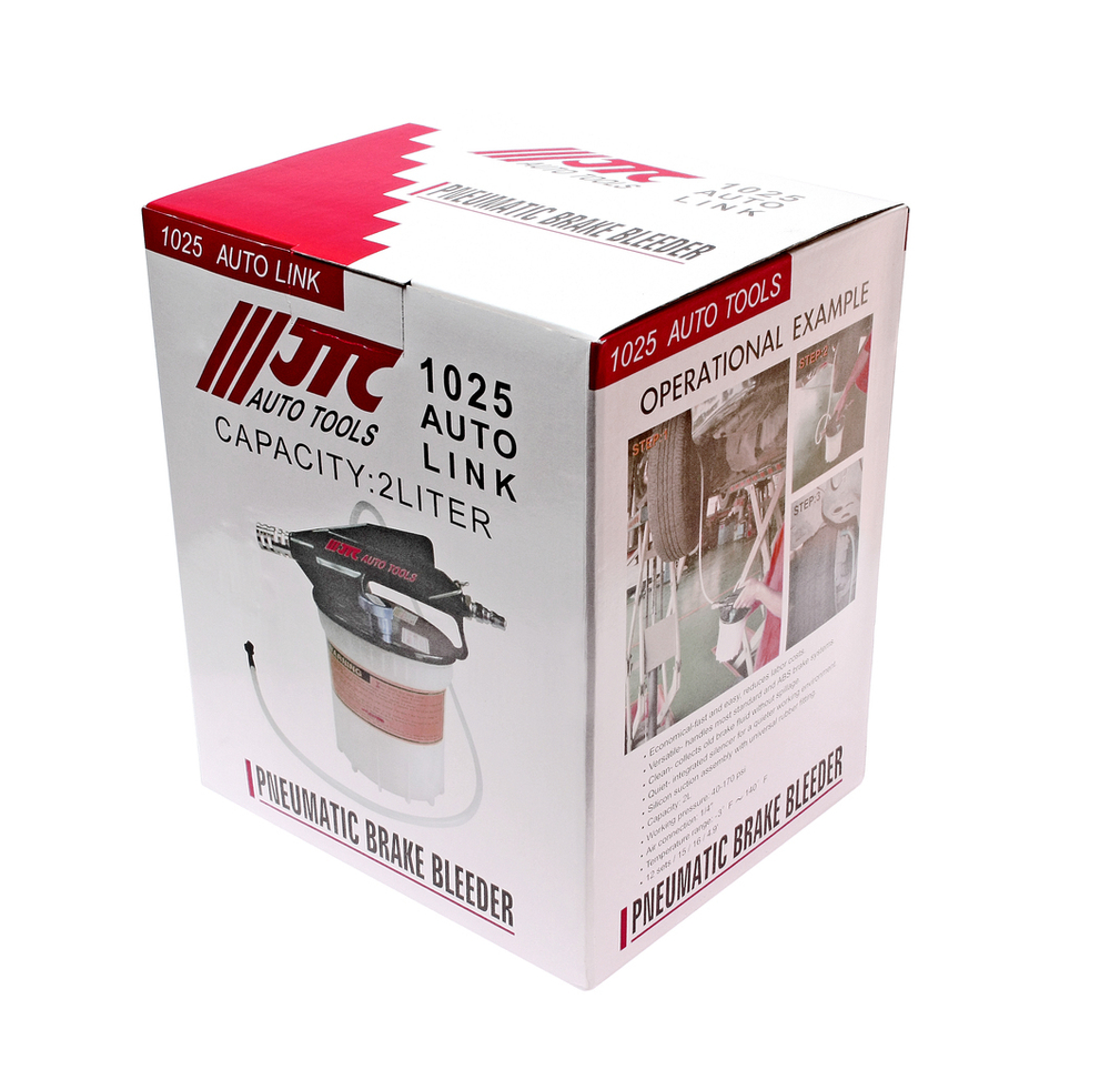 Приспособление для откачивания тормозной жидкости пневматическое JTC