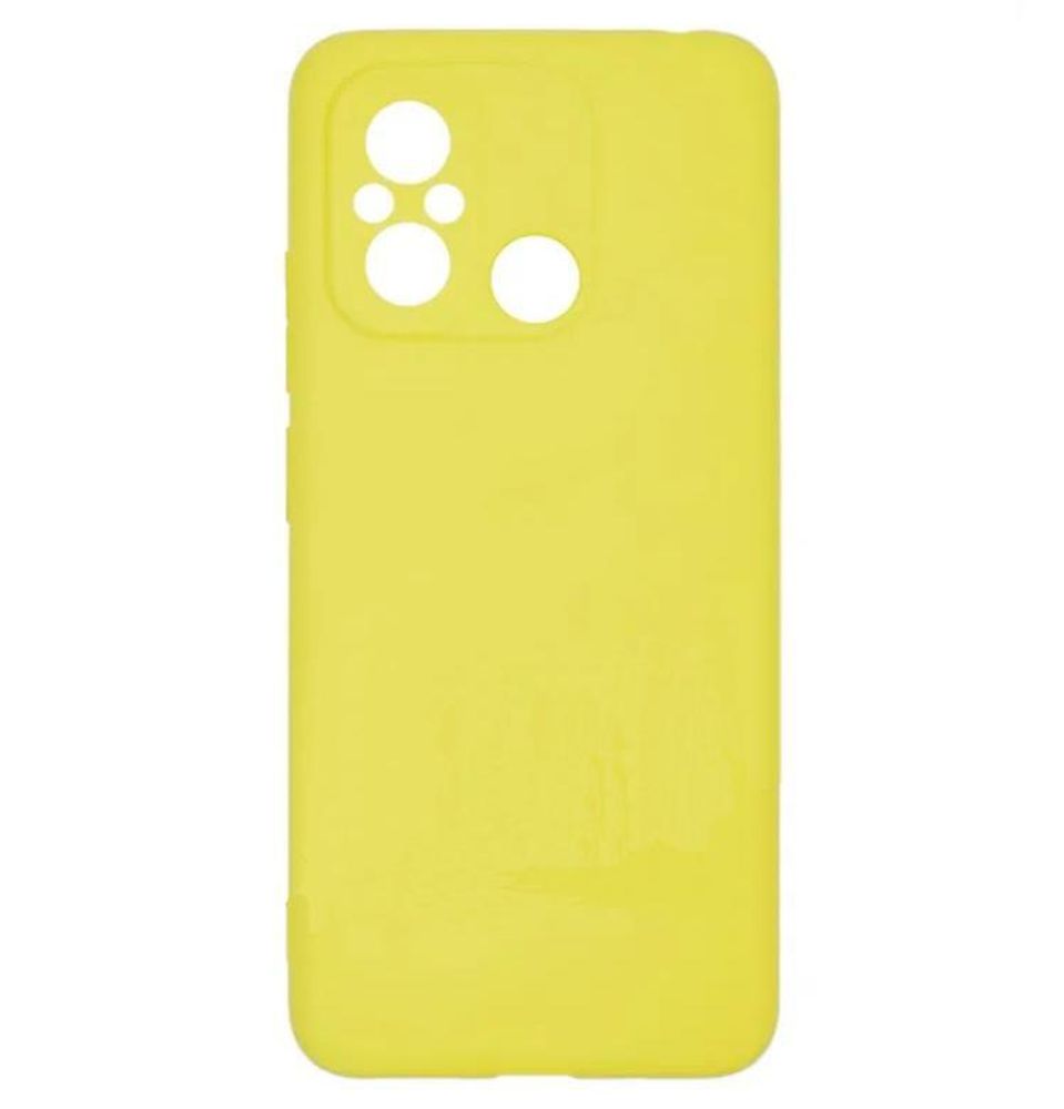 Накладка Xiaomi Redmi 12С/Poco C55 Zibelino Soft Case желтый