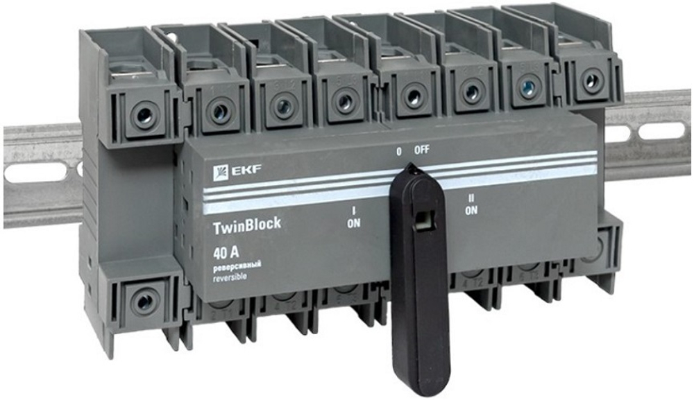 Рубильник  EKF tb-s-40-4p-rev
