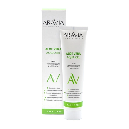 Гель увлажняющий с алоэ-вера для лица / Aloe Vera Aqua Gel ARAVIA Laboratories 116 мл