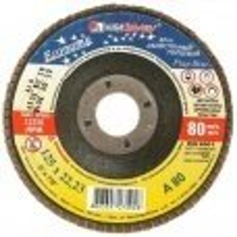 Круг лепестковый торцевой 125*22 Р80
