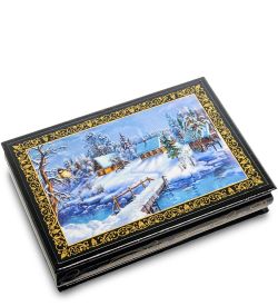 ШК-11/54-A Шкатулка в технике декупаж (11х16х4)