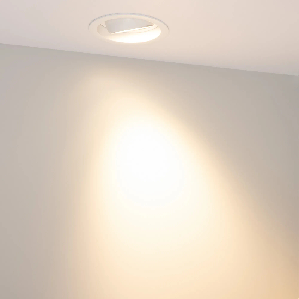 Светильник MS-VORTEX-BUILT-R110-20W Warm3000 (WH-WH, 40 deg, 230V) (Arlight, IP20 Металл, 5 лет) 056566