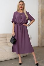 Платье Каталина (сливовый) Р11-1246 Nikol