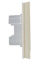 BRITE Рамка 2-местная IP44 РУ-2-БрКр-44 бежевый IEK