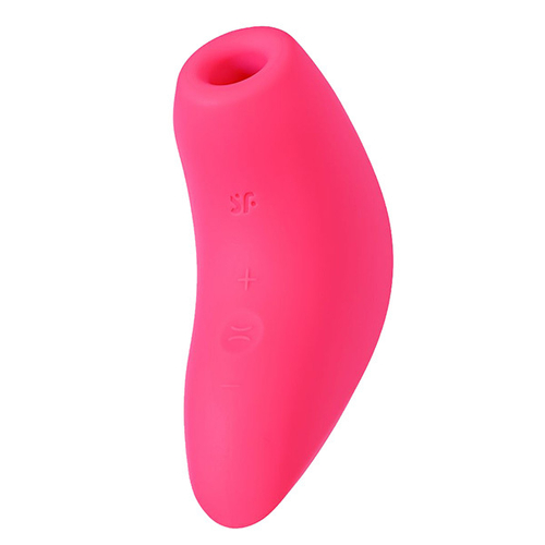 Розовый вакуум-волновой бесконтактный стимулятор клитора 11,6см Satisfyer Magnetic Deep Pulse