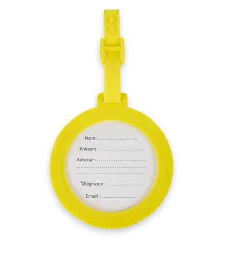 Брелок Roland Garros Travel Label - yellow