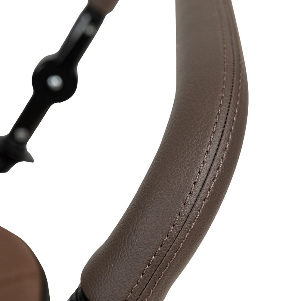 Детская коляска Roan Bass Next Classic d14 2.0 2 в 1 BSNC/91/2 Mocha Mousse/Black/руч.Cappuccino