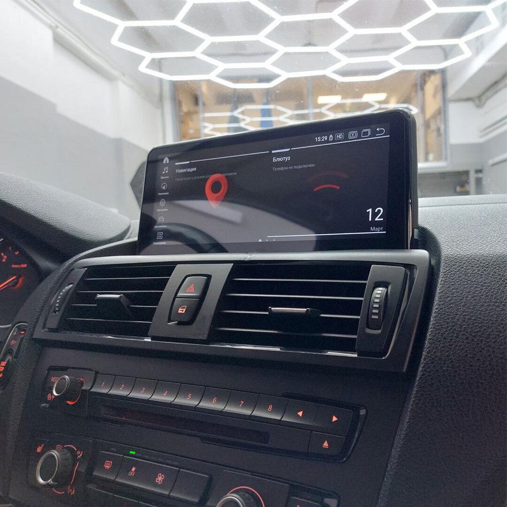 Магнитола BMW 1-серия (F20) 2017-2019 EVO - Radiola RDL-6211 монитор 10.25" на Android 13, 8Гб+128Гб, CarPlay, 4G SIM-слот