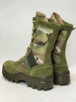 Ботинки тактические с высокими берцами 516 МО «SHOT CAMO MULTI» Мультикам