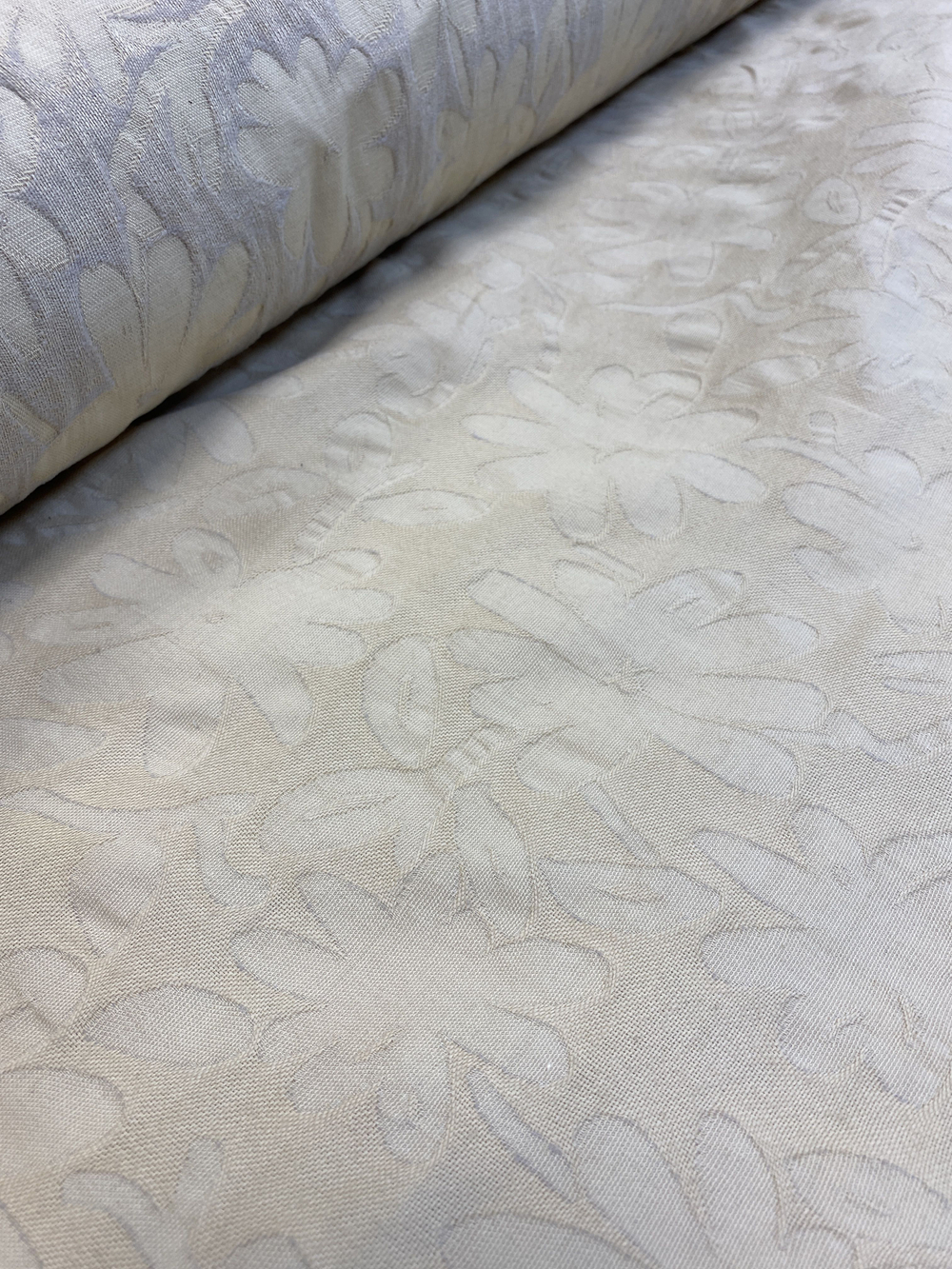 Ткань хлопок жаккард 100% (Италия) ш-125см отрез 0,7м